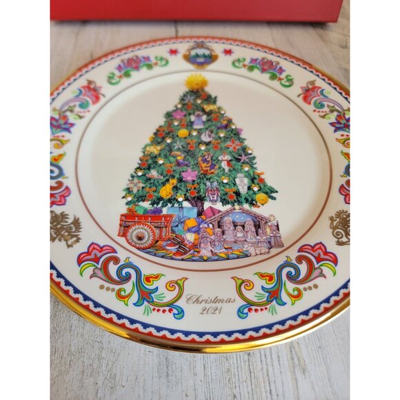 Lenox NEW Costa Rica annual plate trees around the world Xmas decor - Picture 3 of 8